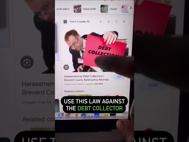 USE THESE LAWS TO REMOVE COLLECTIONS