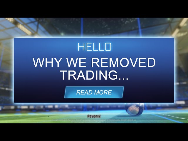 Why Trading Is Being Removed!