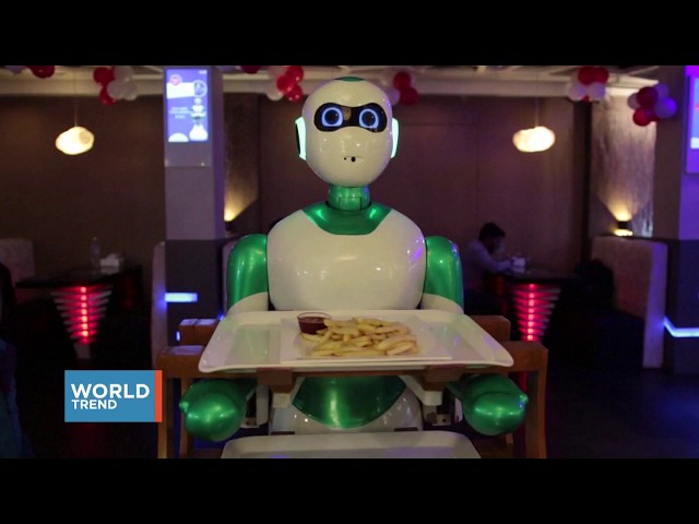 ร้านอาหารเนปาลเปิดตัว ‘หุ่นยนต์เสิร์ฟอาหาร’