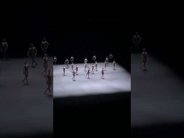 La Scala Ballet Company in an excerpt from Blake Works I by William Forsythe (May 2023)