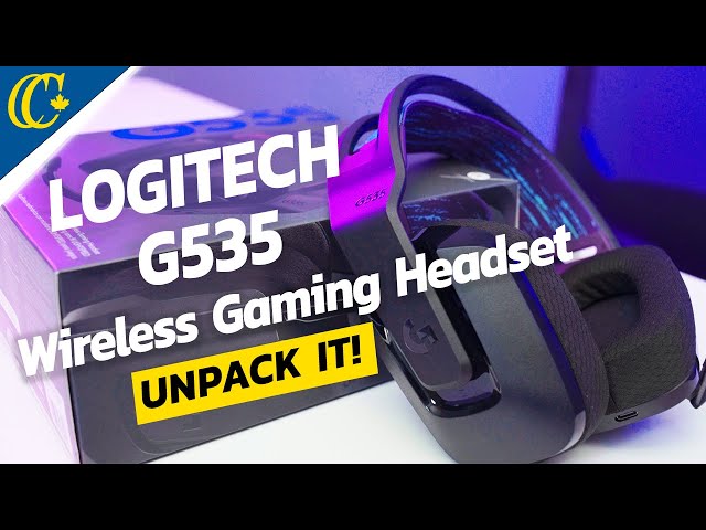 Don't get caught slippin' - Logitech G535 Wireless Gaming Headset | UNPACK IT!