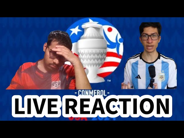 COPA AMERICA MATCHDAY 2 LIVE REACTION WITH @renktalksball