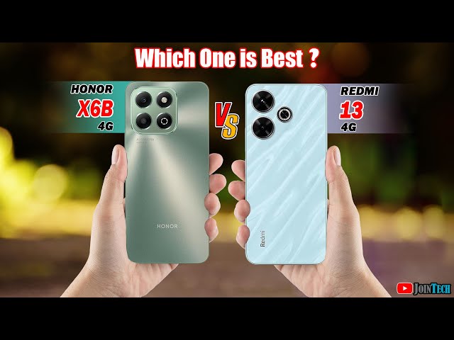 🔥 Duel High Tech!! Honor X6B Vs Xiaomi Redmi 13 Off in a Smartphone Showdown!