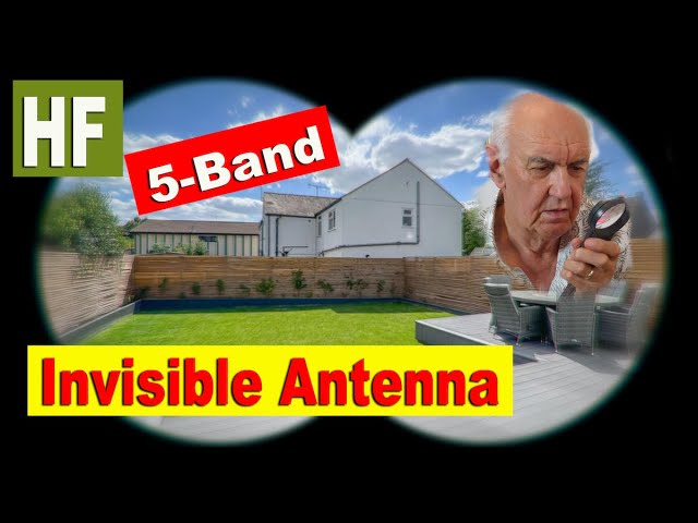 Invisible 5-Band HF Antenna - | HAM RADIO