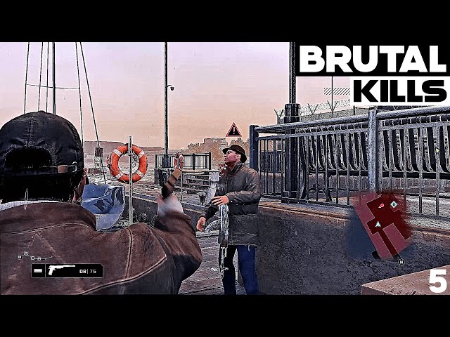 Watch Dogs Remastered™ Smooth Brutal Kills!|Aiden Pearce Gameplay Vol.5!