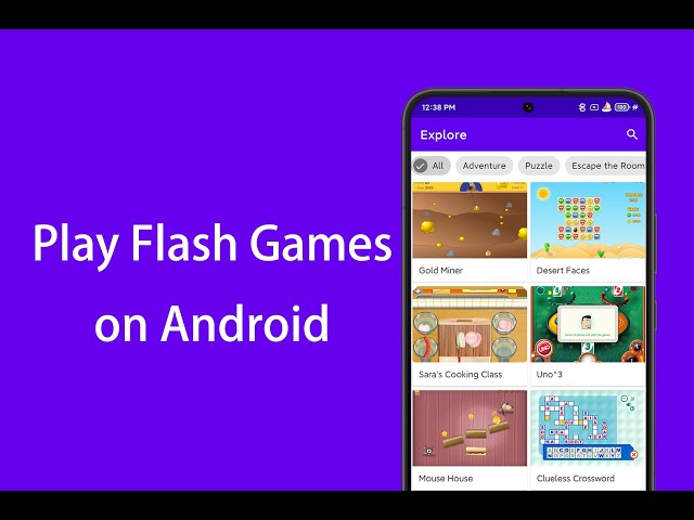 Play Flash games on Android smartphones in 2024