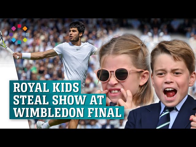 Royal kids steal show at Wimbledon