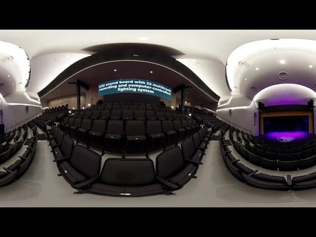 Take a virtual tour of the newly renovated Lester B Pearson Theatre