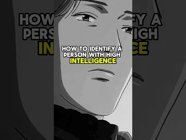 How To Identify a Person With High Intelligence? #darkpsychology #psychologyfacts #psychology
