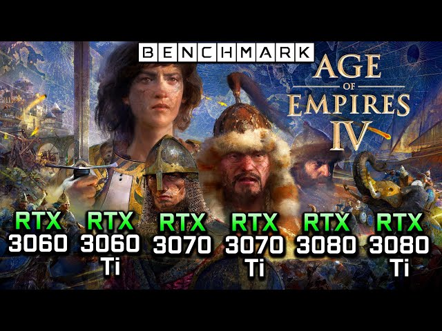 Age of Empires 4 // Benchmark // RTX 3060 / 3060 Ti / 3070 / 3070 Ti / 3080 / 3080 Ti