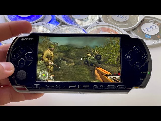 Call of Duty - Roads to victory | PSP 3000 handheld gameplay