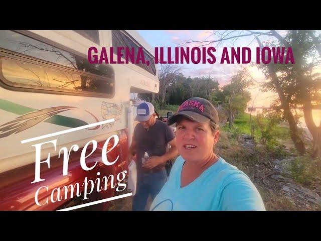 Galena and Boondocking on the Mississippi River