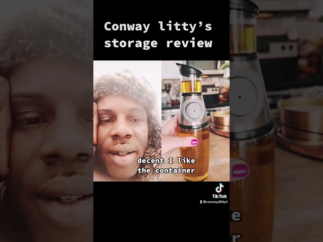 Conway litty's TikTok food storage reviews #storagespace #howto