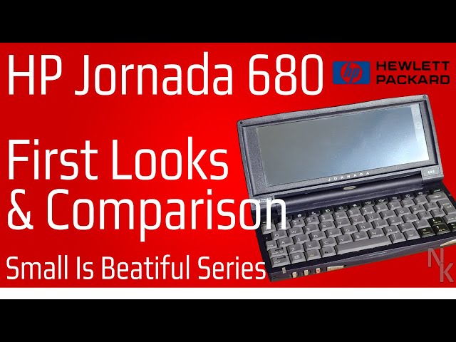 HP Jornada 680 First Looks & Comparison