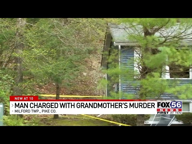 Milford man charged with grandmother's murder, house arson