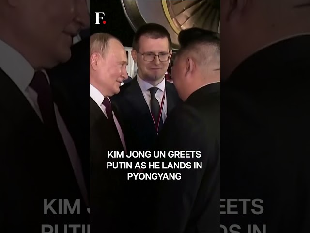 Kim Jong Un Gives Putin A Red Carpet Welcome | Subscribe to Firstpost