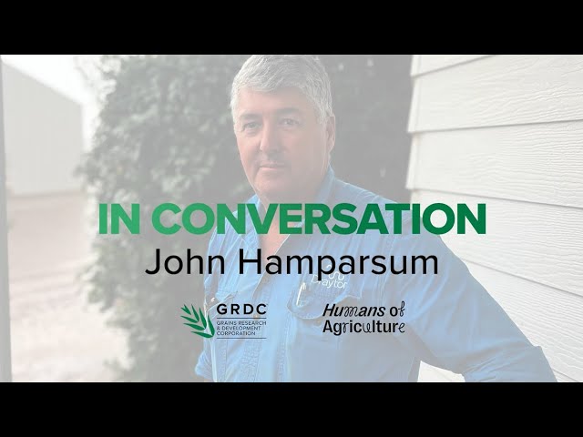 GRDC in Conversation: John Hamparsum