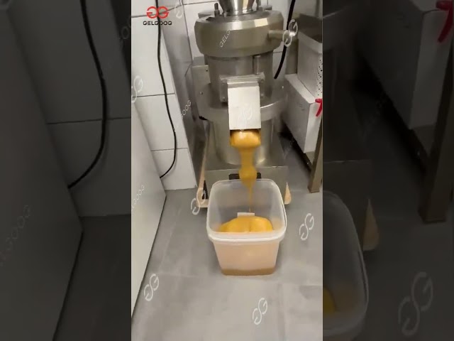 Peanut Butter Grinding Machine Working Effect Video