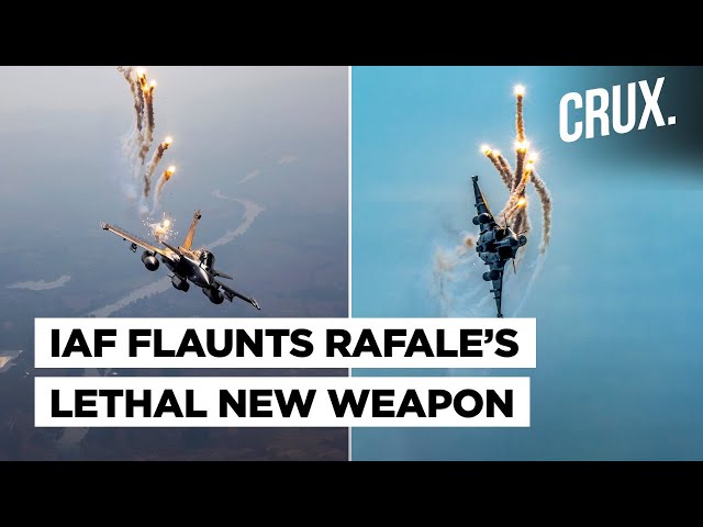Indian Air Force Flaunts Scalp Missiles on Rafale Jets Amid Chinese Build-Up On LAC