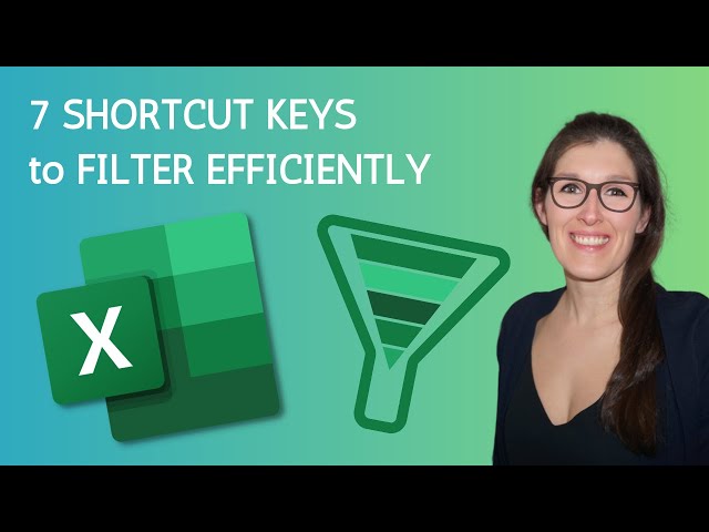 Excel Filters: 7 SHORTCUT KEYS to filter efficiently [2023]