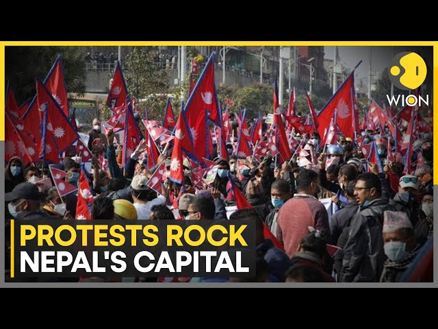 Nepal protesters demanding restoration of monarchy and return to Hindu state | WION News