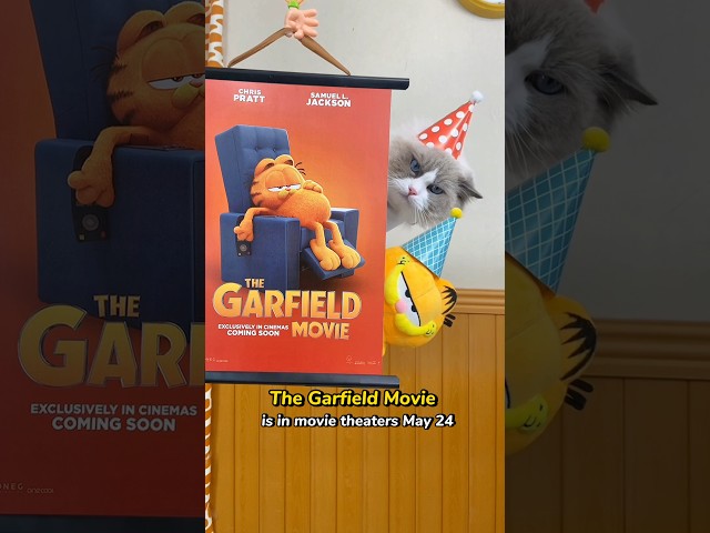 Puff’s in the #GarfieldMovie trailer! In theaters May 24! #SonyPicsPartner