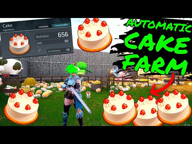 How To AUTOMATIC CAKE FARM in PALWORLD!!! Palworld Tips and Tricks