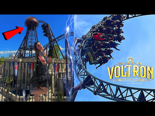 Riding VOLTRON on it’s OPENING WEEKEND?! - EUROPA PARK Vlog April 2024