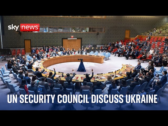 UN Security Council hold briefing on Ukraine