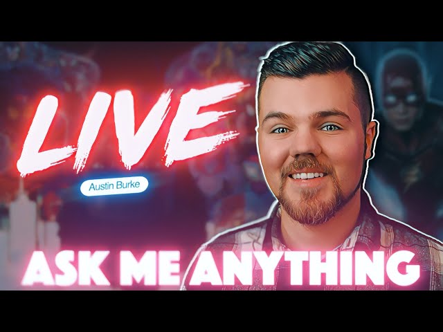 LIVE Ask Me Anything - SpiderVerse and The Flash HYPE