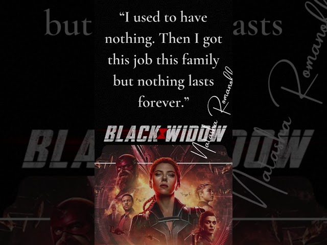 Black Widow Movie 2021|Best Quotes|#scarlettjohansson #blackwidow #natasharomanoff #shorts