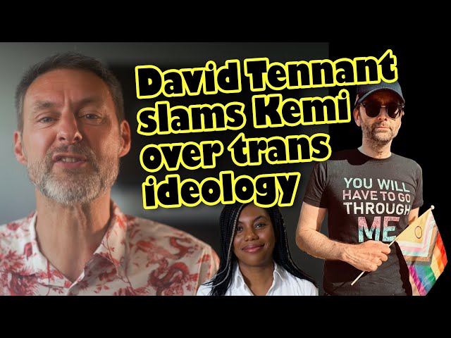 David Tennant rips into Kemi Badenoch over gender ideology and trans kids