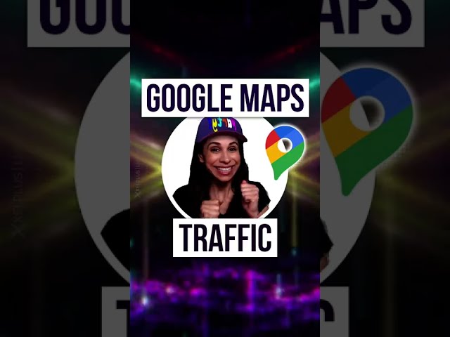 Google Maps Hidden Tip: How to forecast traffic ahead of time #shorts