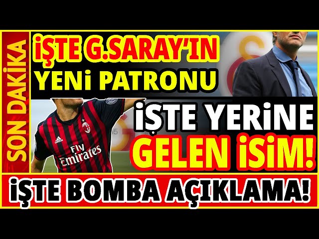 🔥 İşte Galatasaray'ın Yeni Patronu! Tanıdık Bir İsim 🔥