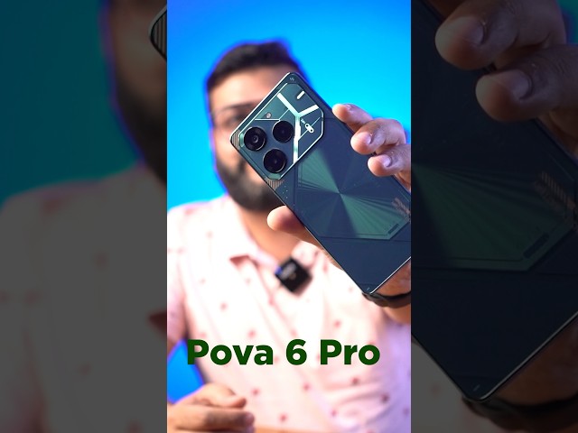 Tecno has launched Tecno Pova 6 Pro 5G phone at 17999 #gadgetgig #smartphone #tecnopova6pro #tecno