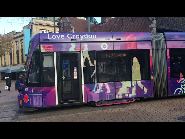London Croydon Purple Tram 2019