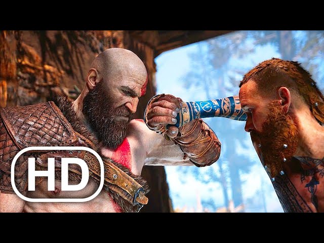 God of War PS5 - Kratos Vs Baldur Boss Fight Son of ODIN (GoW4 Playstation 5 Gameplay) 4K Ultra HD