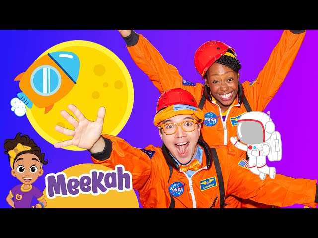 Blippi and Meekah Become NASA Astronauts! | Educational Videos for Kids | Blippi and Meekah Kids TV