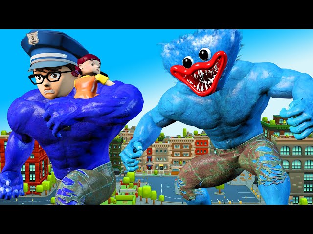 Scary Teacher 3D All of Us Are Dead - Zombie Apocalypse - NickHulk is Zombie Police | SCT COMEDY