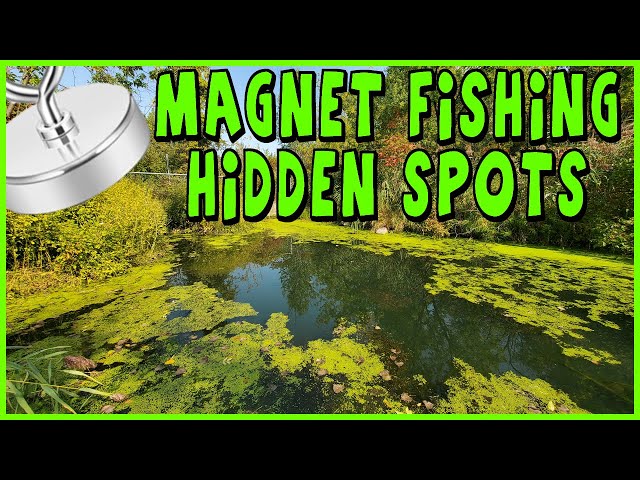 Magnet fishing hidden spots | Found something over 100 years old