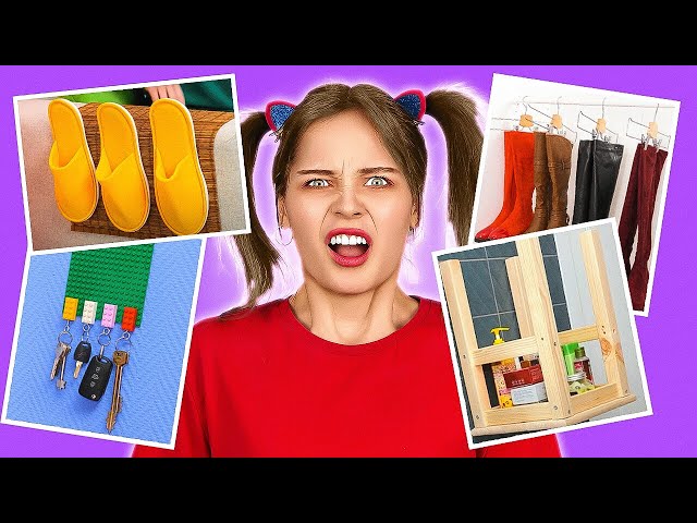 20 GENIUS ideas how NOT STORE things at home🙄 5 Minute Crafts Weird Hacks Reaction