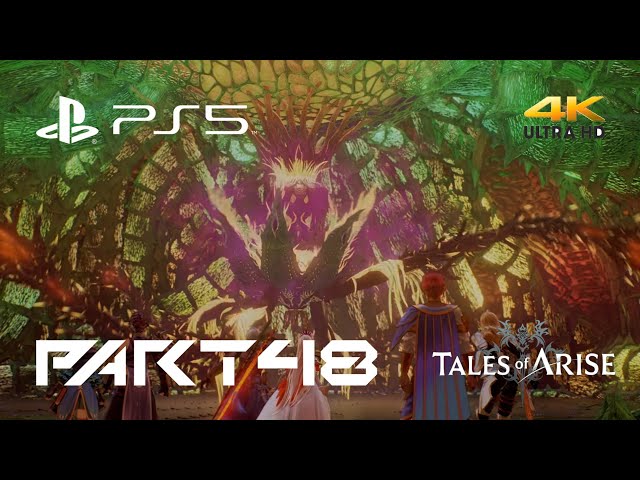 Fighting The Wedge Zeagul Boss That Absorb Dahnan Enegry Tales Of Arise - Part 48 PS5 4K 60fps