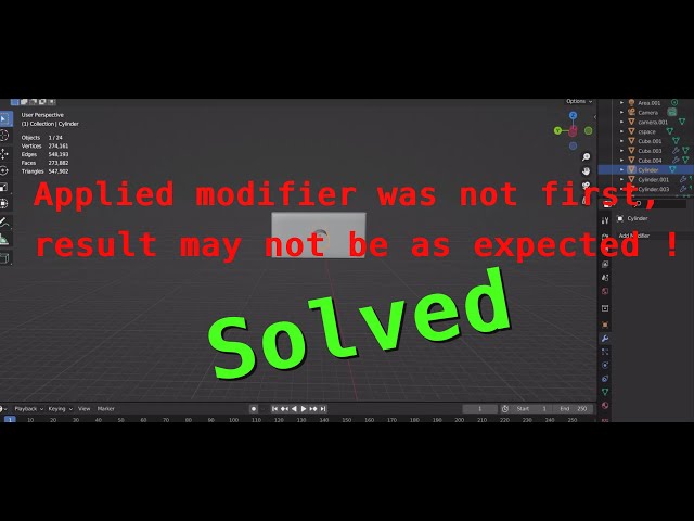 How to Fix Blender Boolean Modifier (Solved)