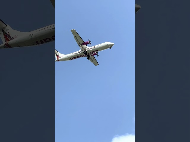 4K Plane Spotting ATR 72-600 9Y-TTA Caribbean Airlines BW268 POS to ANU 31 MAY 2024 #soaring2reality