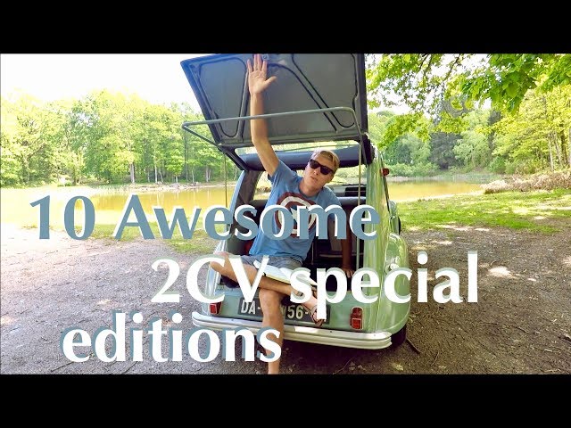 Awesome Special Edition Citroen 2CVs