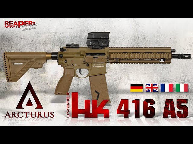 [Review] Arcturus/Umarex HK416A5 Version 2023, S-AEG (6mm BB Softair/Airsoft) - DE