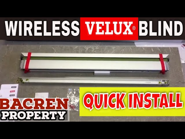 How To Fit a SOLAR Velux Window Blind In MINUTES | NO WIRING or TOOLS Required