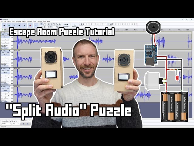 "Split Audio" Escape Room Puzzle Tutorial