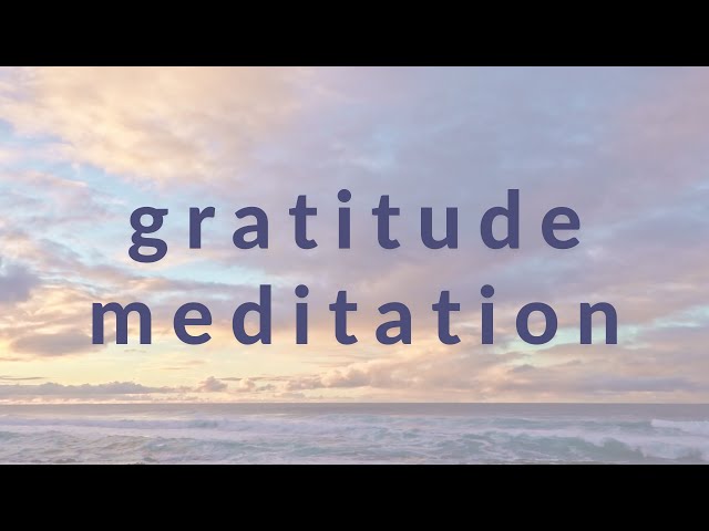 Gratitude meditation | 10 minutes | Guided by Alex Howard