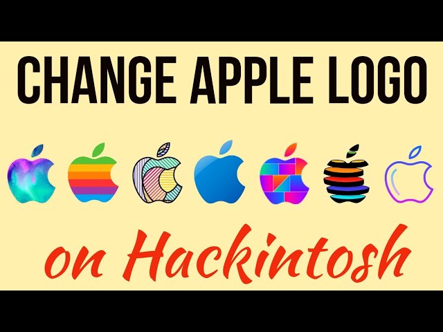 How to change Apple logo | Hackintosh